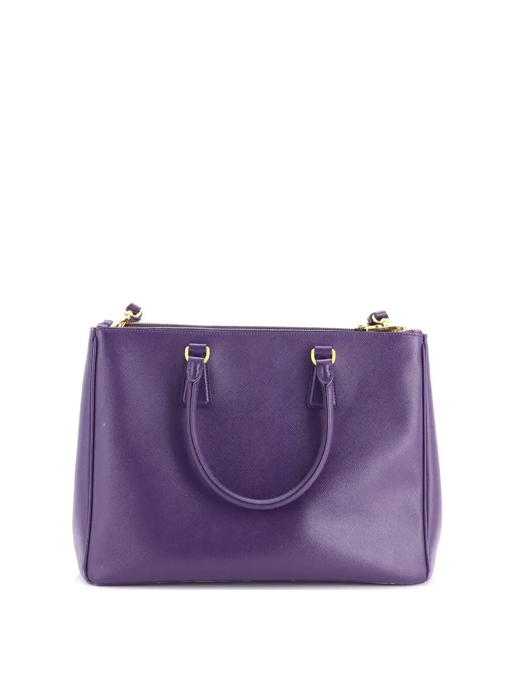 Prada Double Zip Lux Tote Saffiano #322156P10B